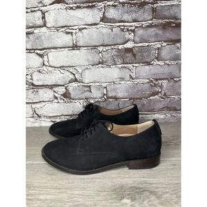 Vionic Weslyn Black Leather Oxfords Comfort Casual Shoes Women Sz 6.5M US/37.5EU